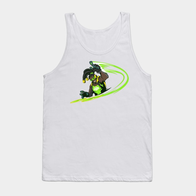 Lucio Scratch Tank Top by Genessis